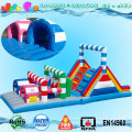 2016 new outdoor adults n kids candy obstacle course equipment,inflatable interactive adult game